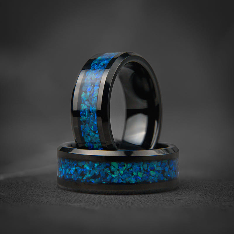 BLUE NOVA - Alliance pour homme Blue Opal