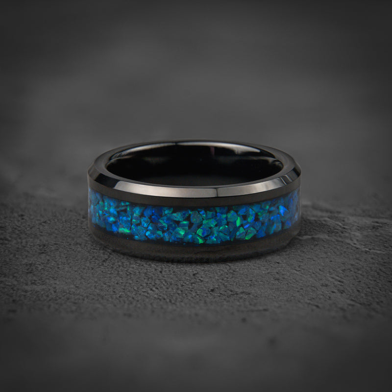 BLUE NOVA - Alliance pour homme Blue Opal