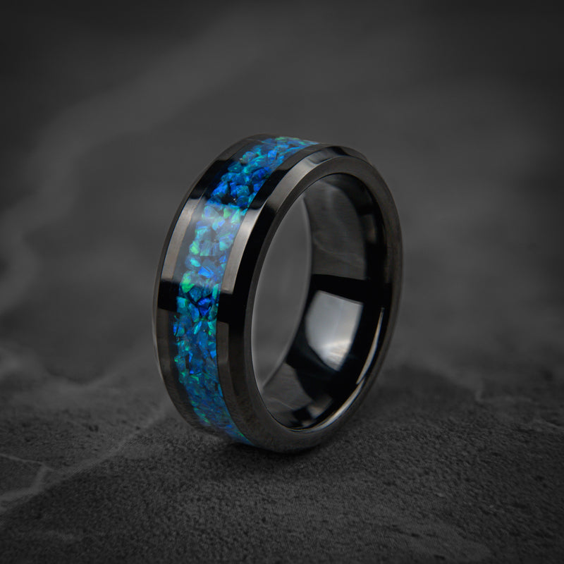 BLUE NOVA - Alliance pour homme Blue Opal