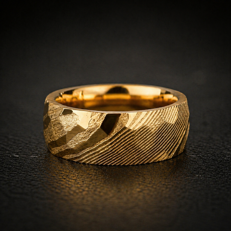 Aurum Damascus – Damascus Wedding Band