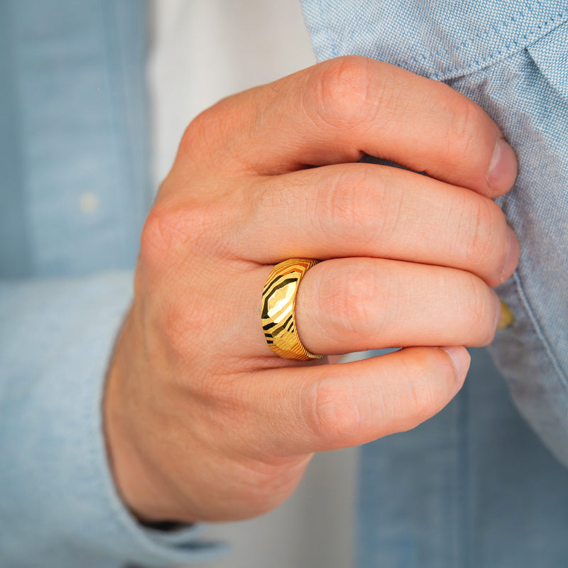 Aurum Damascus – Damascus Wedding Band